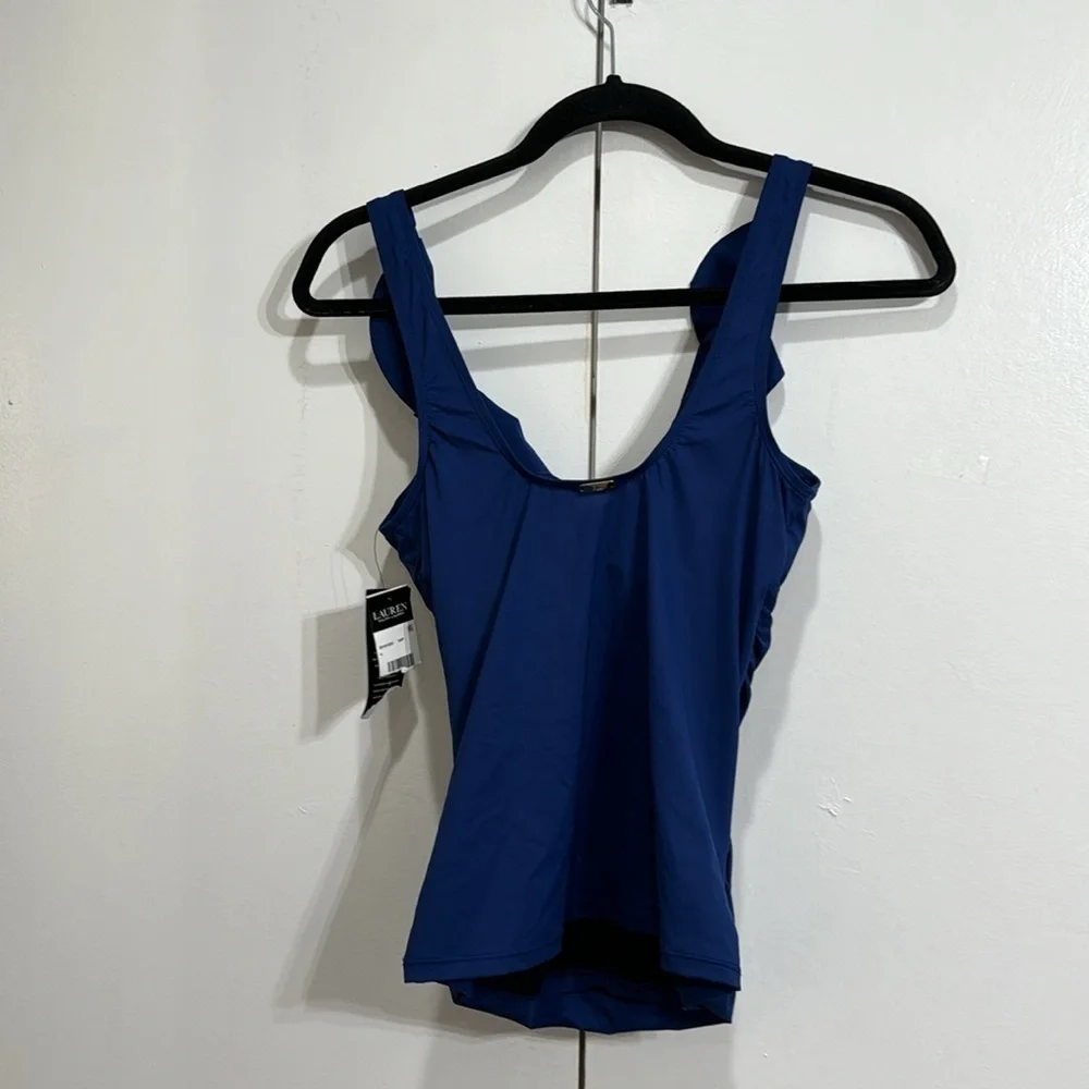 Ralph Lauren Sapphire Beach Club Tankini Size 4